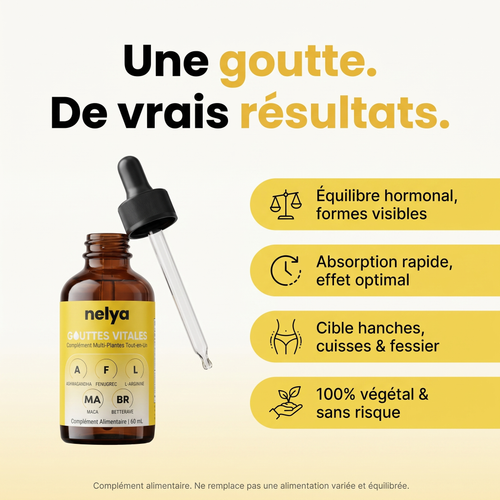 Une goutte, de vrais résultats - bénéfices Gouttes Vitales